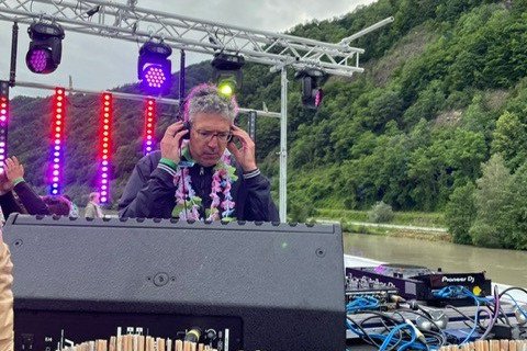 Blick vom DJ Pult