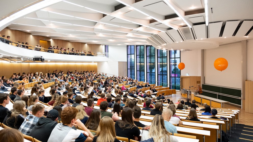 Lecture hall at University of Passau
