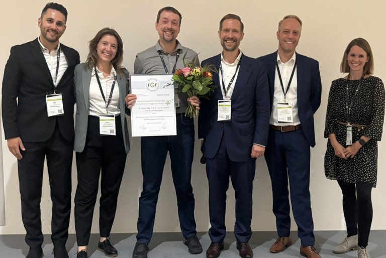 Die Preisverleihung an Dr. Patrick Figge fand am 18. September 2025 im festlichen Rahmen des 28. G-Forums in Stuttgart statt.