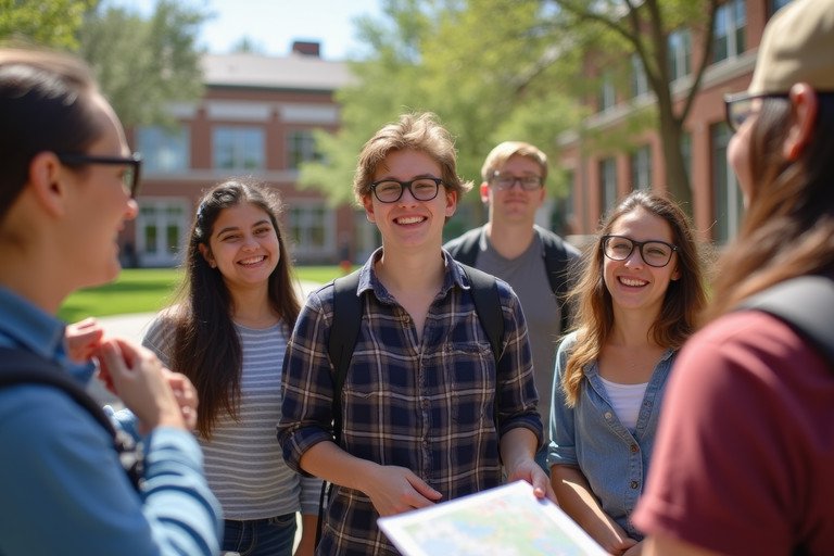 Decorative image of the tile 'Orientation weeks for international students'