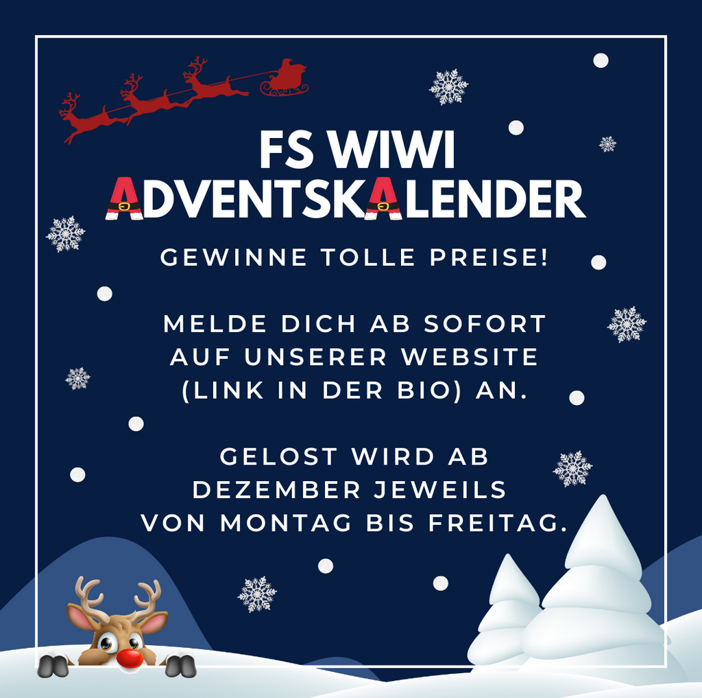Adventsaktion der FS WiWi