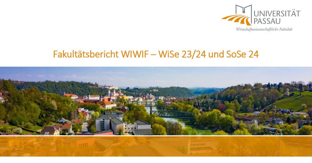 Fakultätsbericht