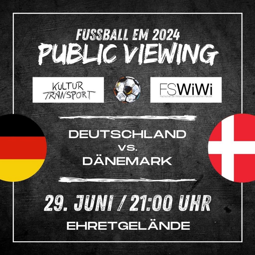 Public Viewing EM 2024: DEU - DEN (Achtelfinale)
