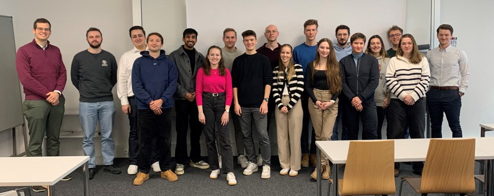 Gruppenfoto des Kurses "AI-Based Business Information Systems"