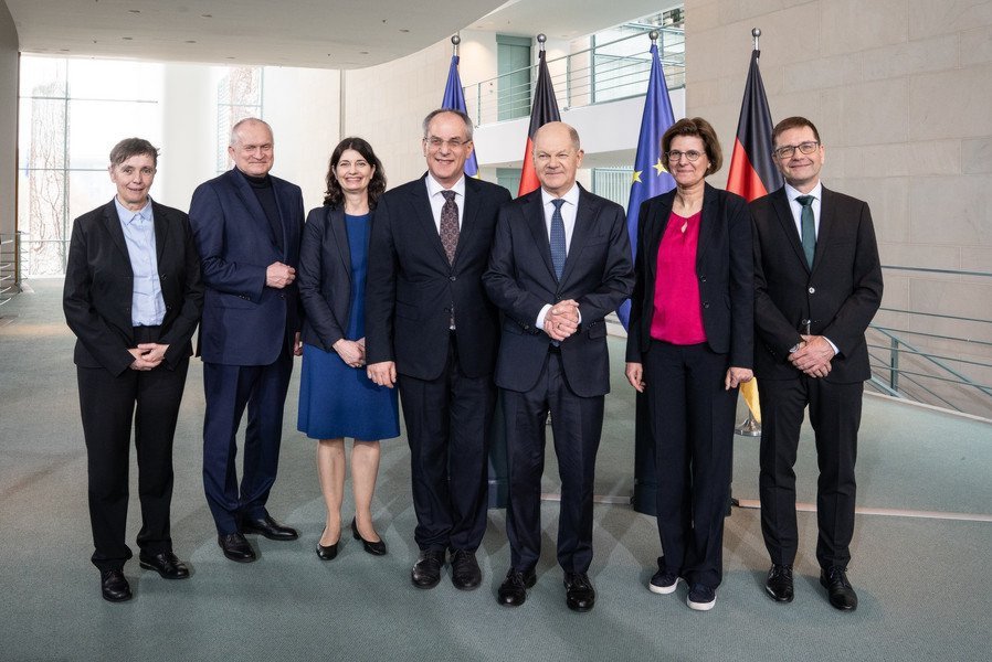 EFi Kommission mit Olaf Scholz