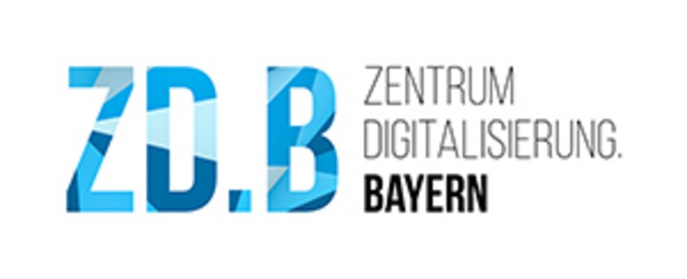 Logo des Zentrums Digitalisierung.Bayern (ZD.B)