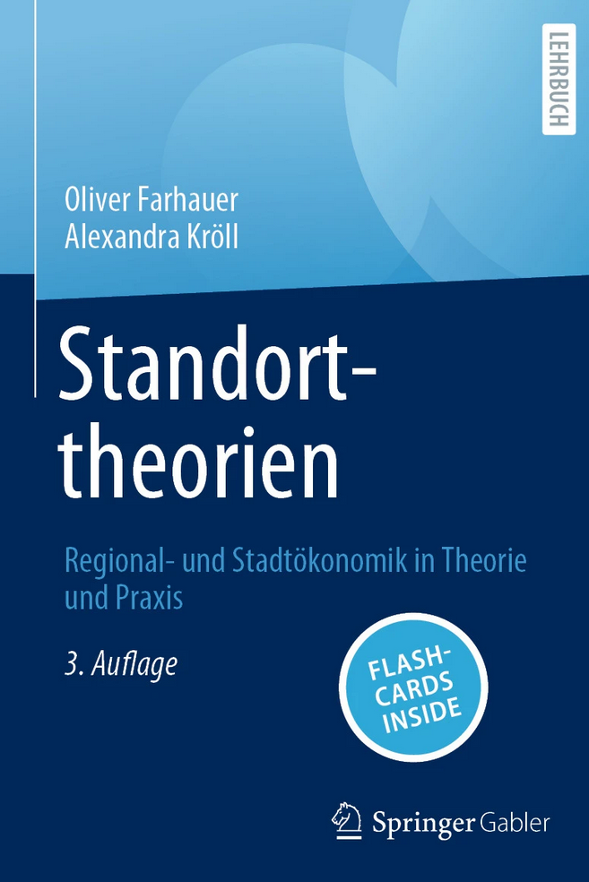 Cover Lehrbuch Standorttheorien