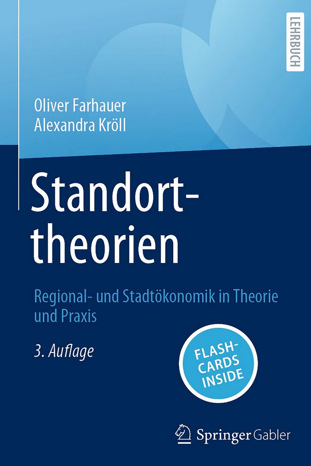 Cover Lehrbuch Standorttheorien