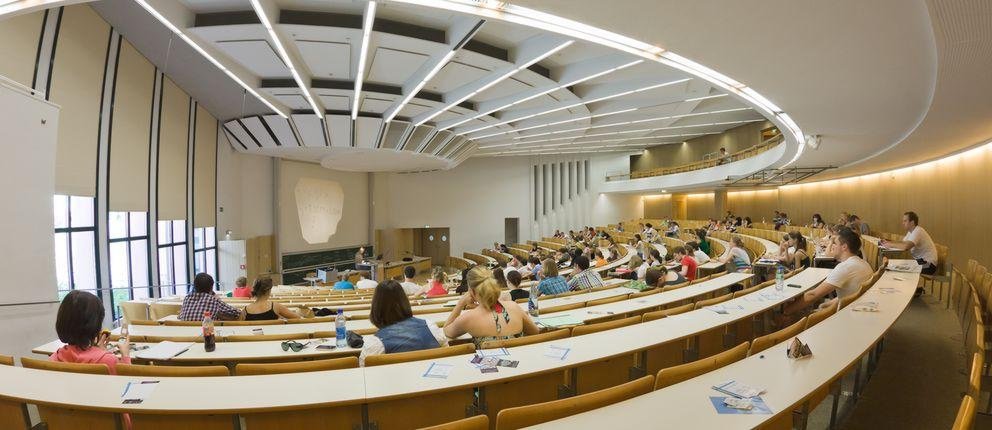 Studenten im Audimax Studenten im Audimax