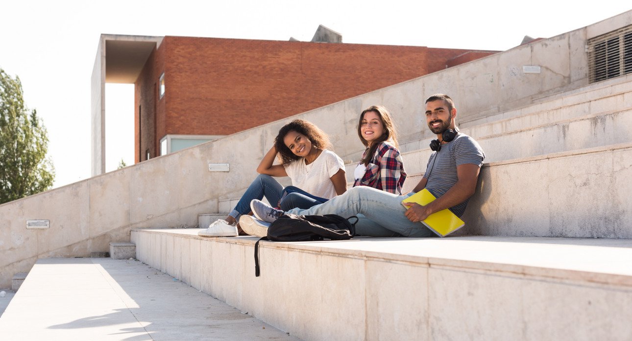 Group of students on Campus