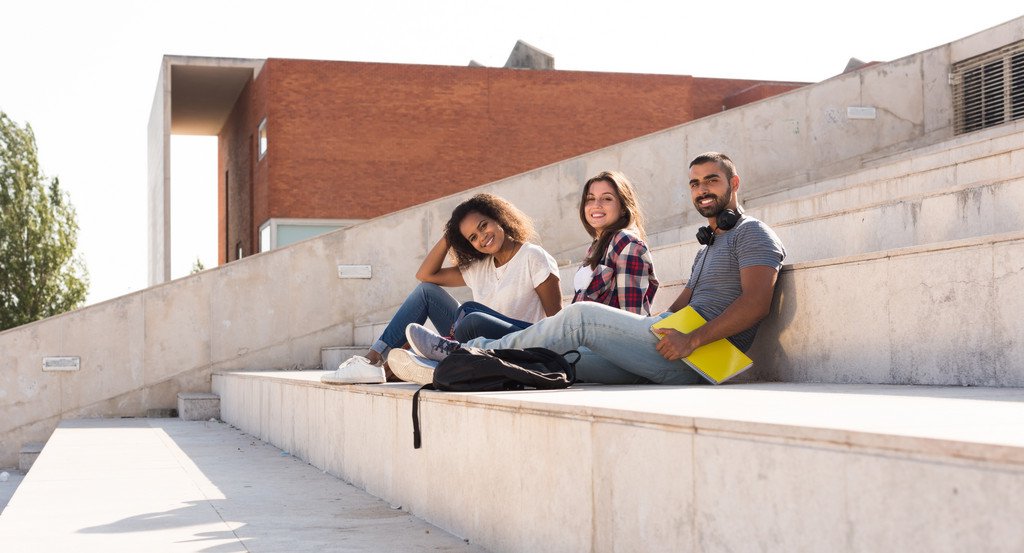 Group of students on Campus