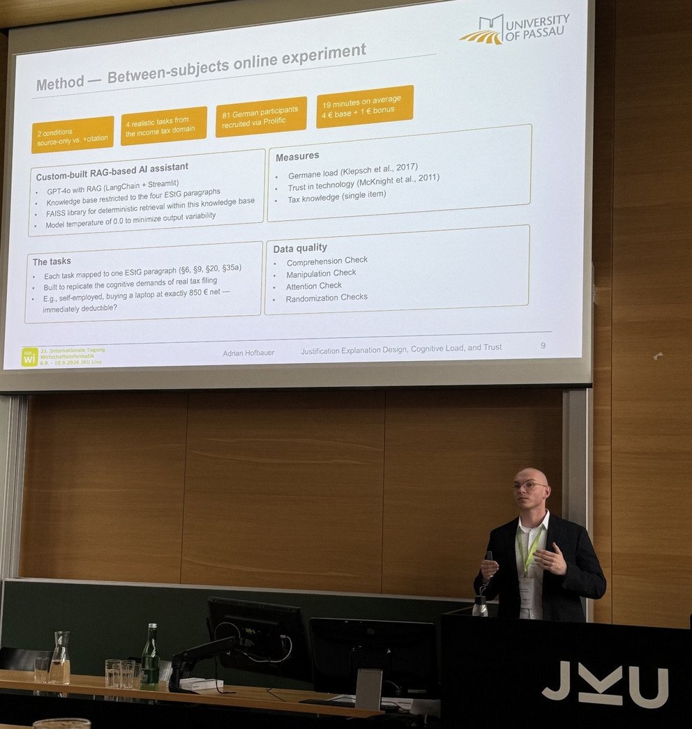 Pr&auml;sentation der Studie