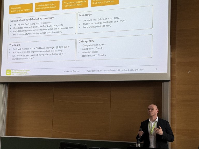 Pr&auml;sentation der Studie