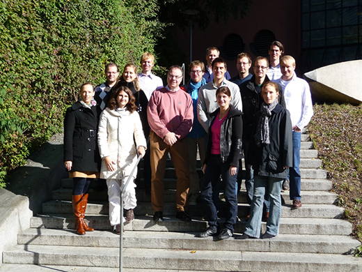 Picture of Research group in October 2011